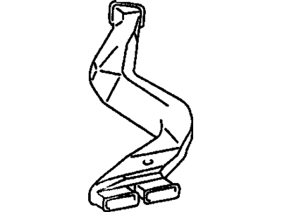 Chevy 94857763 Air Outlet Duct