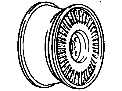 1994 Cadillac DeVille Spare Wheel - 3636697