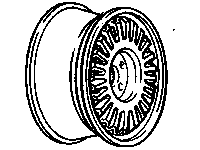 1994 Cadillac DeVille Spare Wheel - 3636696