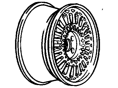 1994 Cadillac DeVille Spare Wheel - 3636695