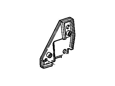 Chevy 14033685 Mirror Gasket