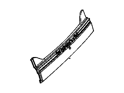 Chevy 16519124 Applique