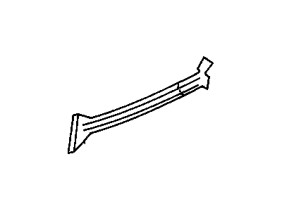GM 10160410 Reinforce Bar, Front 10160410 GM Reinforce Bar, Front Illustration 1 of 1