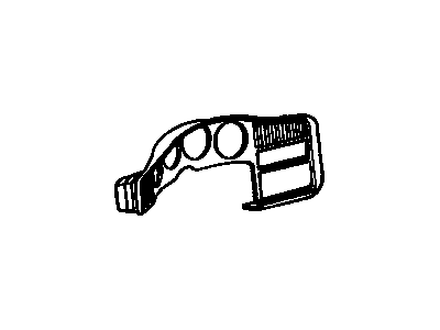 Oldsmobile 22584416 Cluster Trim