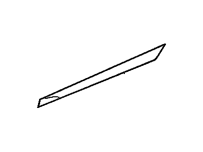 Pontiac Firebird Door Moldings - 12533522