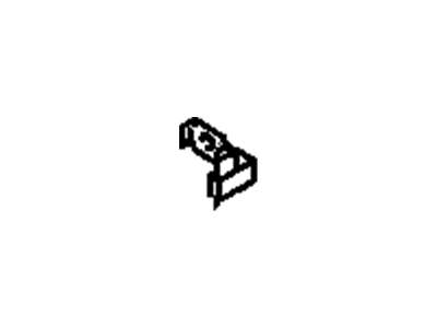 GM 94843136 Bracket, Brake Master Cylinder And Pedal Shaft 94843136 GM Bracket, Brake Master Cylinder And Pedal Shaft Illustration 1 of 1