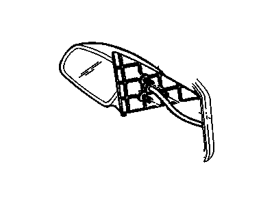 Buick 12335392 Mirror Assembly