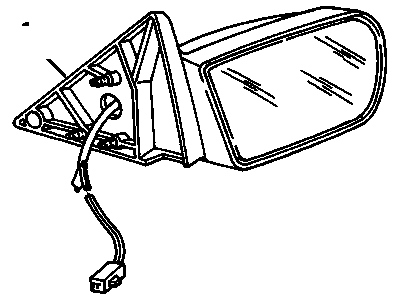 1987 Buick Riviera Side View Mirrors - 20475826