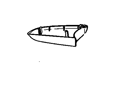 GMC 19152769 Lower Cover