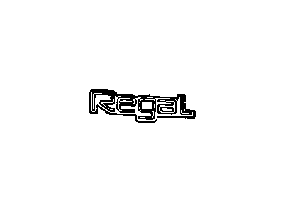 Buick 20477076 Nameplate