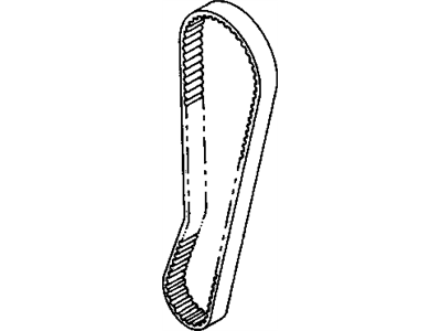 GM 94854342 Belt, Engine Timing 94854342 GM Belt, Engine Timing Illustration 1 of 1