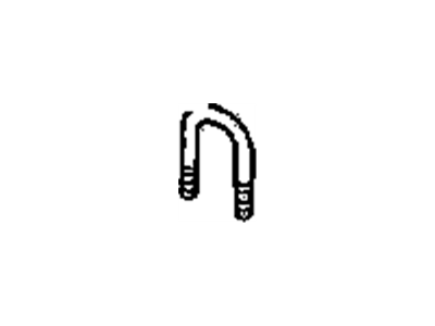Chevy 15529483 CLAMP,CATALYTIC CONVERTER(76.20MM/16.9)(111.6MM LONG (INCLUDES BOLT)