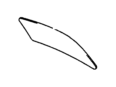 Chevy 94857666 Back Glass