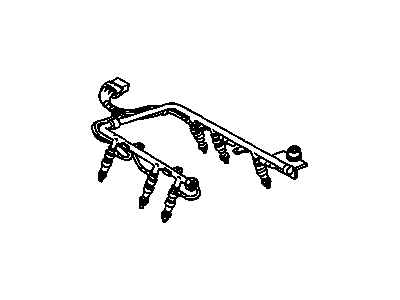 Buick 12584591 CLIP,FUEL INJECTOR