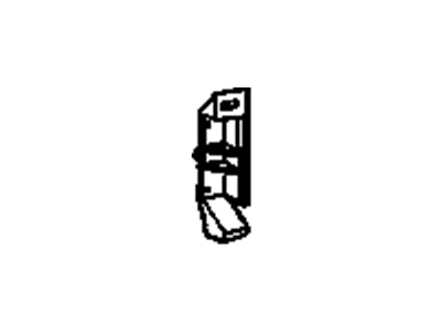 Cadillac 3521498 Radio Bracket