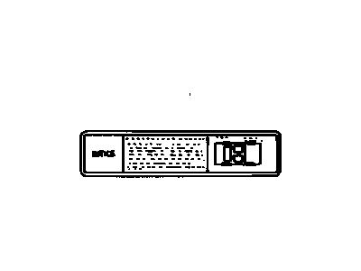 Chevy 30013833 Air Bag Label