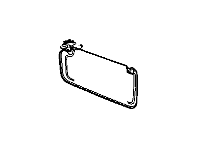 GM 23447619 Sunshade, Windshield
