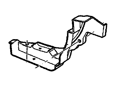 Chevy 24504028 Converter Shield