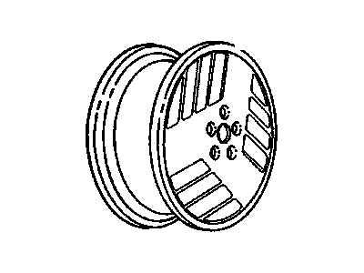 Pontiac Grand Am Spare Wheel - 12355257