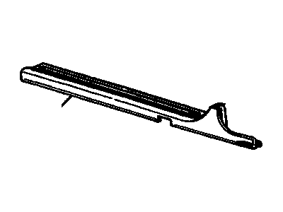 Cadillac 16657677 Sill Plate