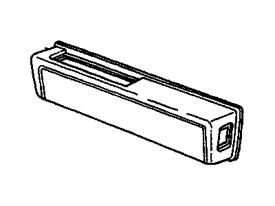 Cadillac DeVille Door Armrest - 16667978