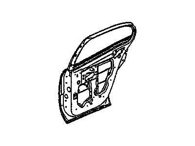 Oldsmobile 88890399 Door Shell