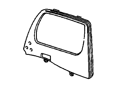 Oldsmobile Silhouette Door Moldings - 10257737