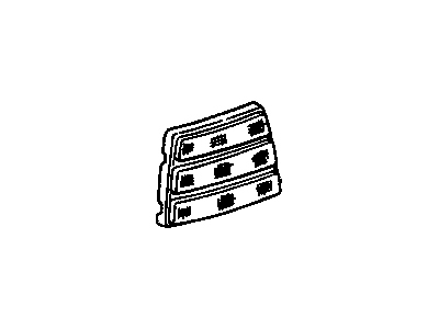 Oldsmobile 16513677 Lens