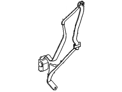 Buick 12534893 Seat Belt Assembly