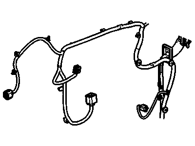 GM 95407402 Harness, Door Window