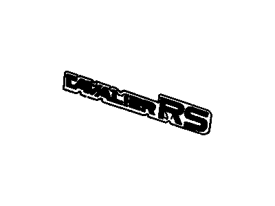 Chevy 22572188 Nameplate