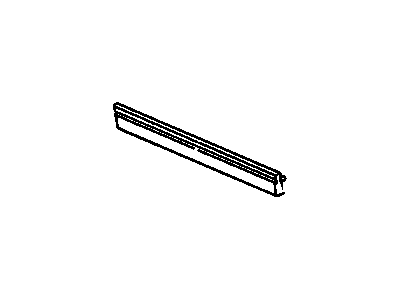 1993 Chevy Cavalier Door Moldings - 12506066