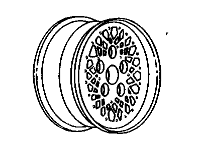 Oldsmobile 88 Spare Wheel - 12350250