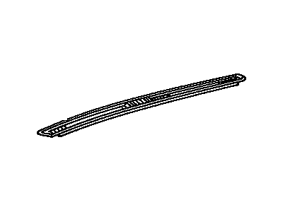 1648154 GM Defroster Grille Illustration 1 of 1