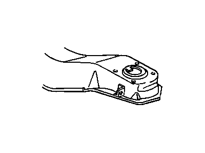 GMC R3500 Control Arm Bracket - 355048