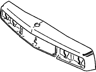 Cadillac 1627993 Header Panel