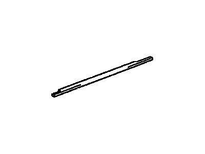 Pontiac 88973162 SEALING STRIP,REAR SIDE DOOR WINDOW OUTER