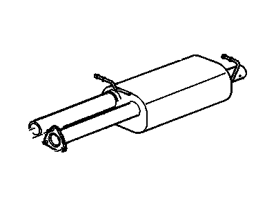Chevy P30 Muffler - 15734041