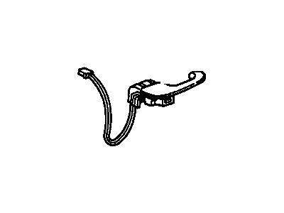 1991 Cadillac DeVille Door Handle - 20734010