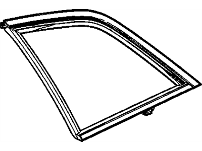 Chevy 22840302 WINDOW,QUARTER(BUILT ON & AFTER 8/5/11)