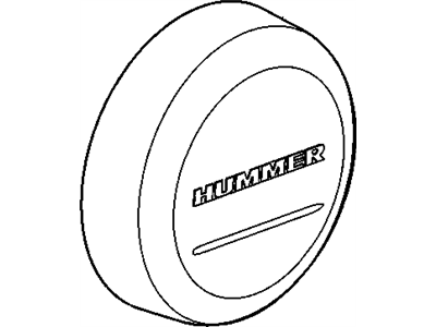 Hummer 15817542 COVER,SPARE WHEEL STOWAGE UPPER(*KIT1)