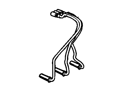 GMC 19171854 WIRE KIT,SPARK PLUG(STRAIGHT BOOT AT DISTRIBUTOR)(INCLUDES 201)