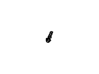 GMC 11570506 BOLT,HEX FLANGED HEAD, M6X1X30, 25 THREAD,12 OUTSIDE DIAMETER, GMW15170 STEEL,GMW4205,TAPTITE 2000(PART OF 8)