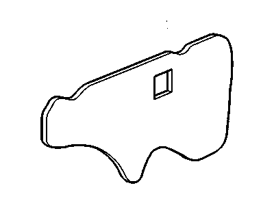 Pontiac 10323442 Water Deflector