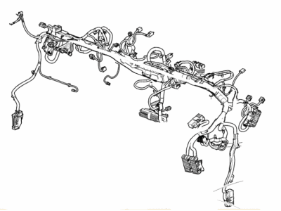 Chevy 23268895 HARNESS,INSTRUMENT PANEL WIRING