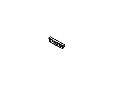 Cadillac 3537012 Weatherstrip