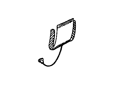 Oldsmobile 12459972 HEATER,PASSENGER SEAT BACK