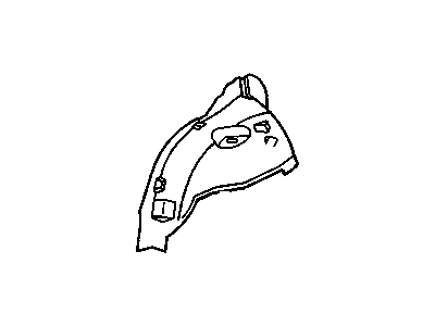 Buick Skylark Fender Splash Shield - 22554596