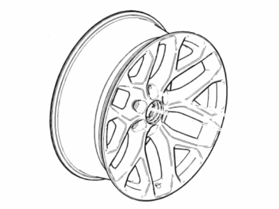 Chevy Suburban Spare Wheel - 84612179
