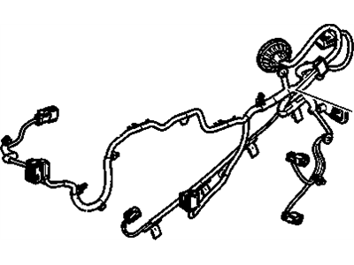 Chevy 22997893 HARNESS,FRONT SIDE DOOR DOOR WIRING(LABELED 22997893 OR 22869244)(FOR 2ND DESIGN SEE 23145054)